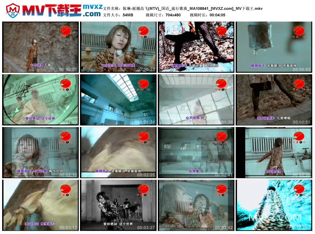 陈琳-展翅高飞(MTV)_国语_流行歌曲_MA108841